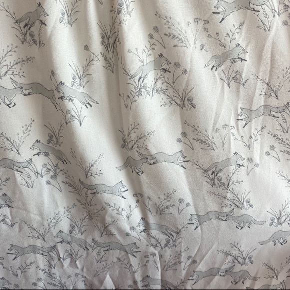 LC by Lauren Conrad Fox Print Tank Top, sz Medium - Picture 6 of 7